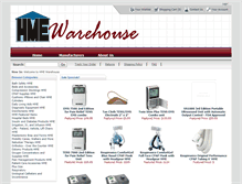 Tablet Screenshot of hmewarehouse.com